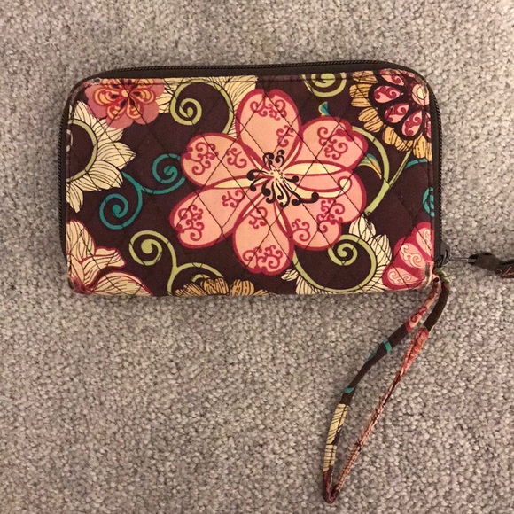 Vera Bradley tote and matching wallet - Picture 3 of 5
